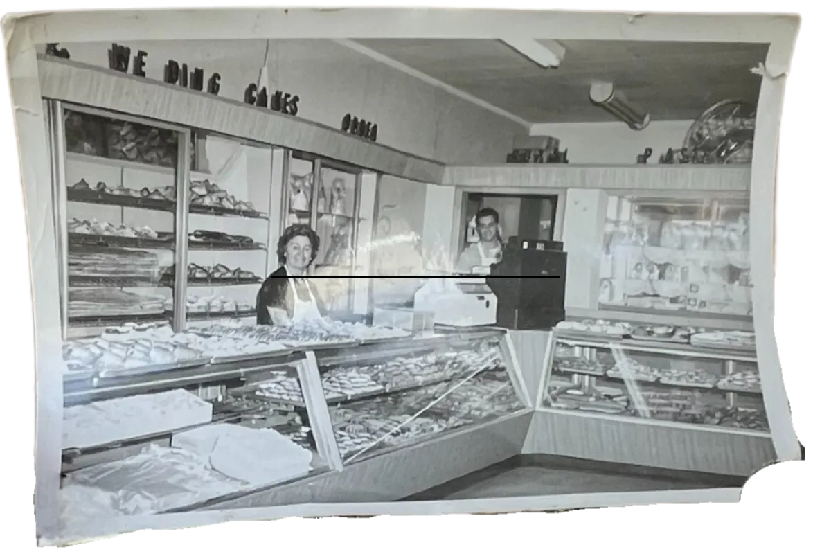 1941 Sal and Ninetta Royal Pastry Shop Cambridge Italian Bakery